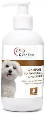 Dodaj do koszyka Over Zoo Szampon dla psa o białej i jasnej sierści 250ml