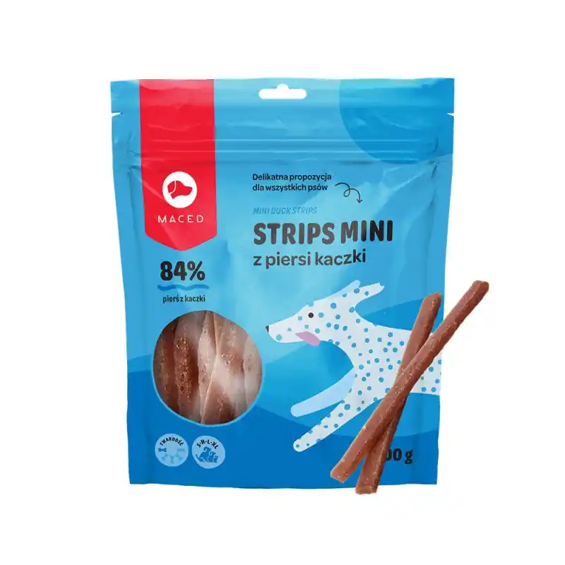 MACED Strips mini z piersi kaczki 500g Super okazja