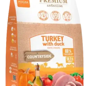 Bezpieczne zakupy Pokusa Premium Selection Countryside Turkey with Duck Karma dla psa 12kg