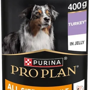 Purina Pro Plan All Size Everyday Nutrition Karma z indykiem w galaretce dla psa 400g Dostępne od ręki
