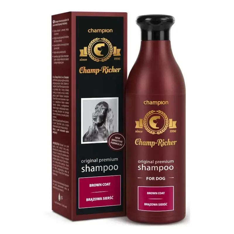 Najlepsza cena CHAMP-RICHER - szampon brązowa sierść 250ml