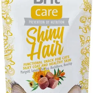 Brit Care Przysmak Cat Snack Shiny Hair dla kota op. 50g Wysoka jakość
