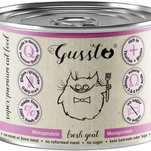 Super okazja Gussto Fresh Goat Karma z koziną dla kota 200g
