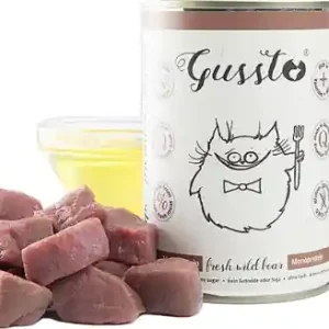 Gussto Fresh Wild Boar Karma z dziczyzną dla kota 200g Darmowy zwrot