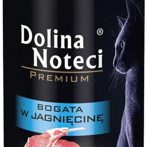 Bestseller Dolina Noteci Premium Karma z jagnięciną dla kota 400g