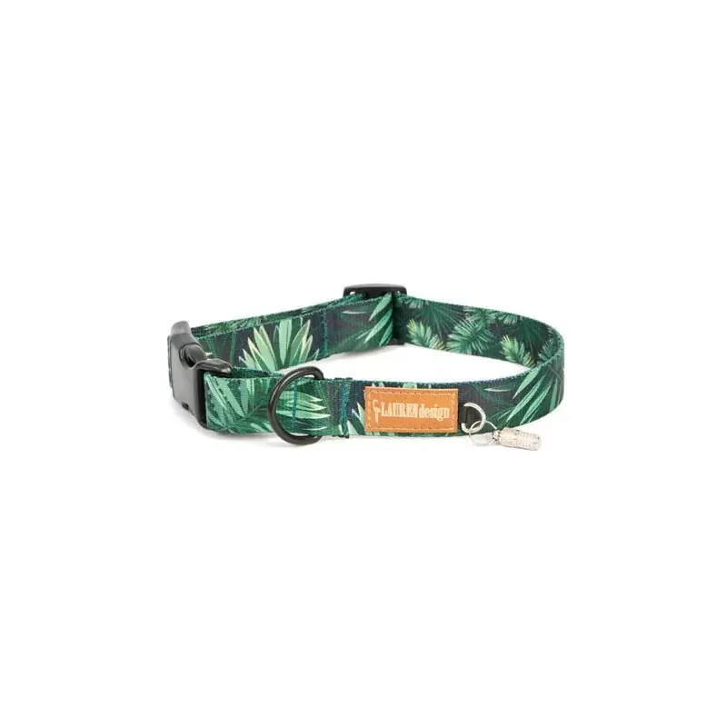 Kup teraz LAUREN DESIGN Color Obroża z klamrą - forest