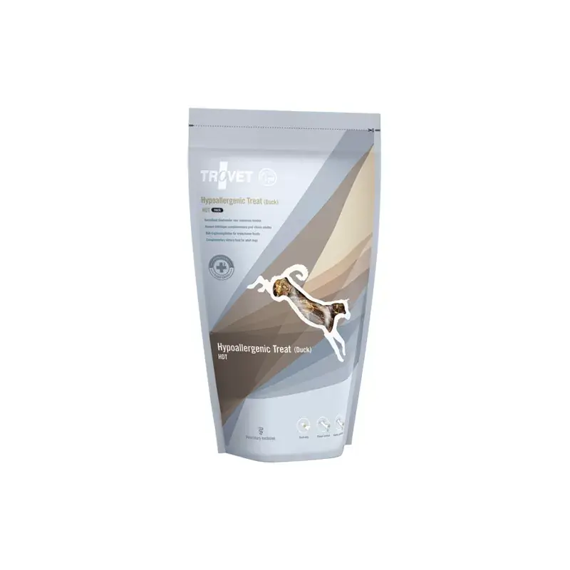 Wyjątkowa oferta TROVET PIES HDT Neck Hypoallergenic Treat - kacza szyja 200g