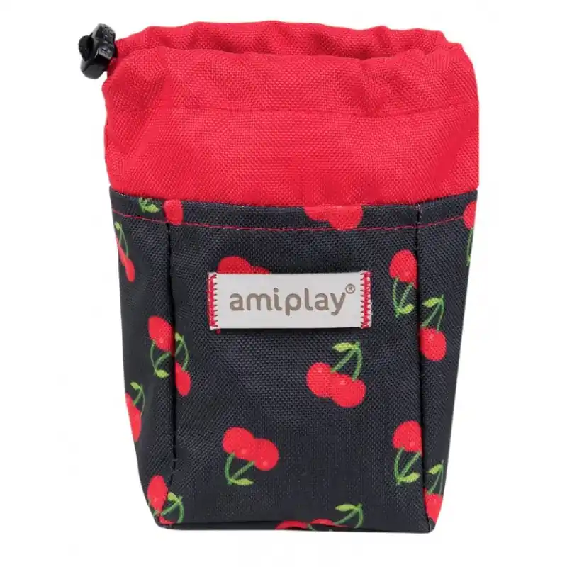 Nie przegap AMIPLAY Torebka na przysmaki BeHappy - Cherry