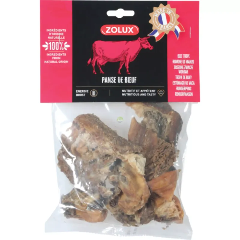 ZOLUX Przysmak naturalny dla psa Żwacze wołowe 150g Ograniczona ilość