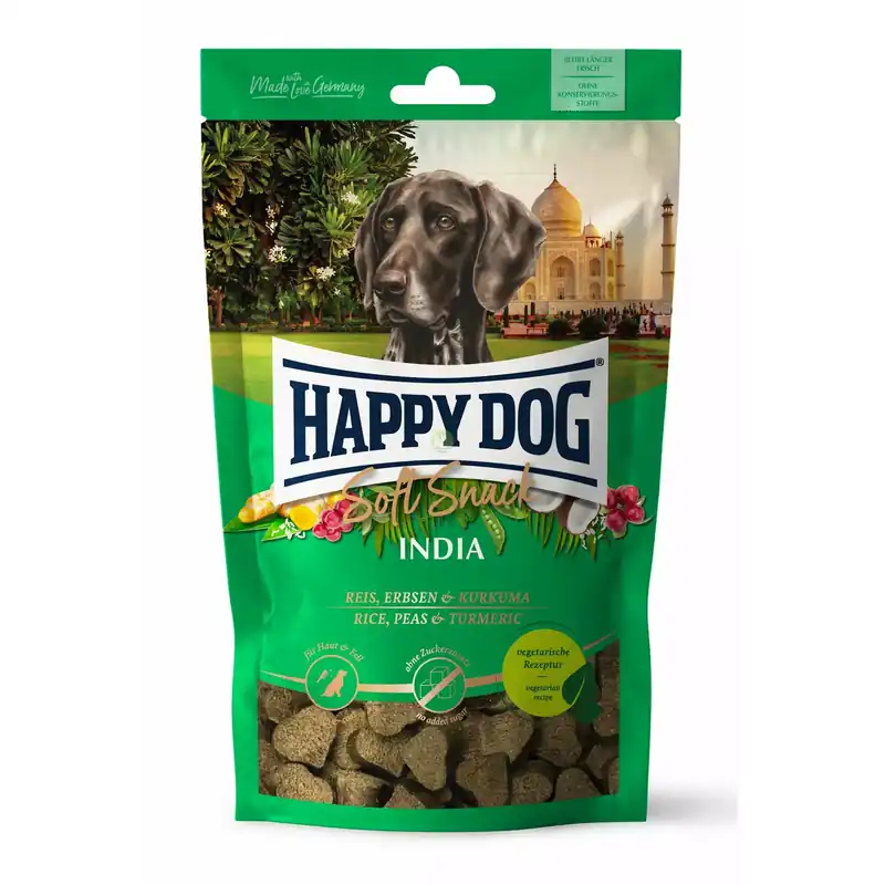 Soft Snack India, przysmak dla psa, 100g, wegetariański Dostępne od ręki