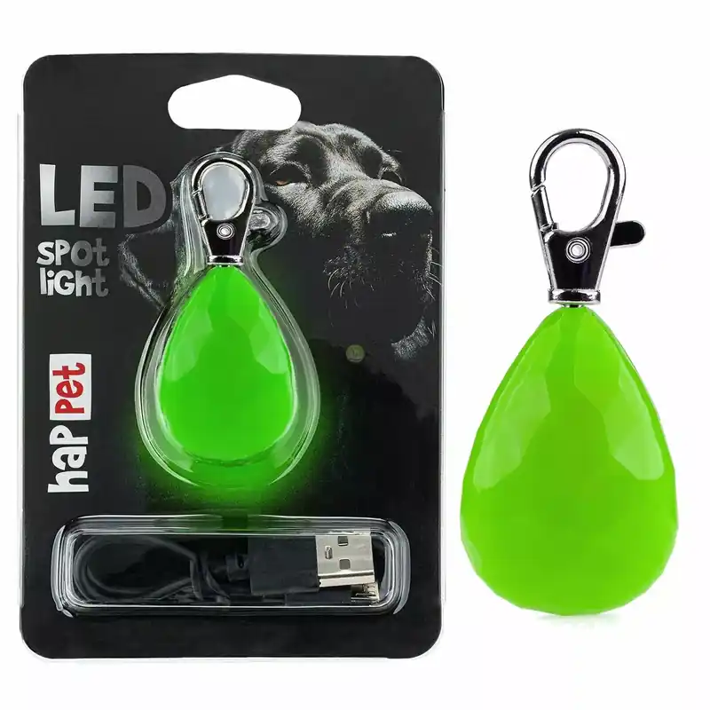 Najlepsza cena Zawieszka LED zielony diament
