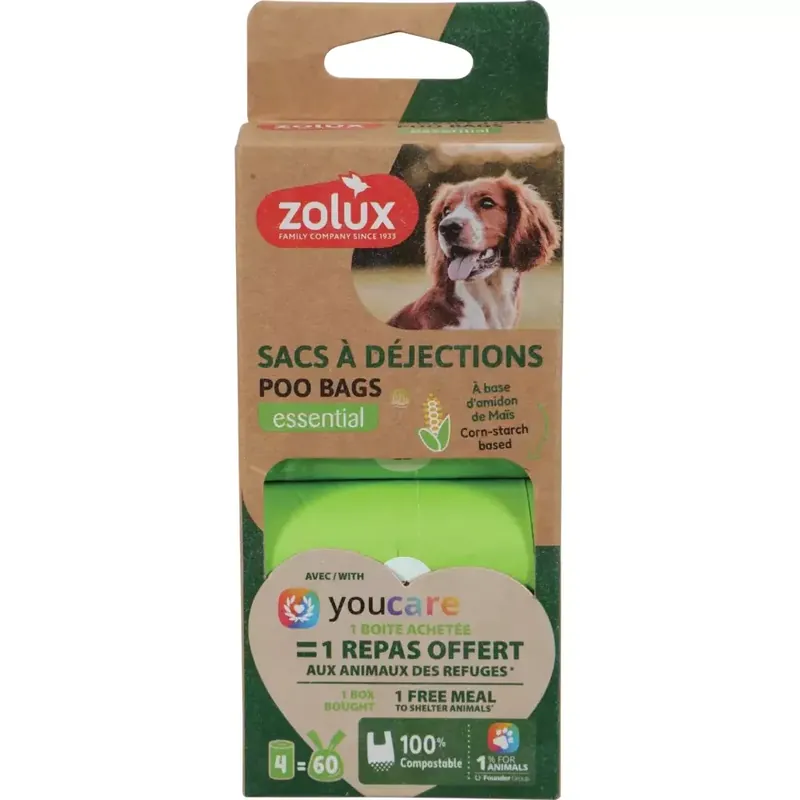Oferta Zolux Ekologiczne woreczki na odchody x4