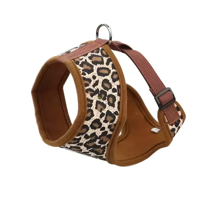 Oferta limitowana Szelki, dla psa, wzór leopard, S, ob.szyi 27cm/ob.klatki 37-47cm