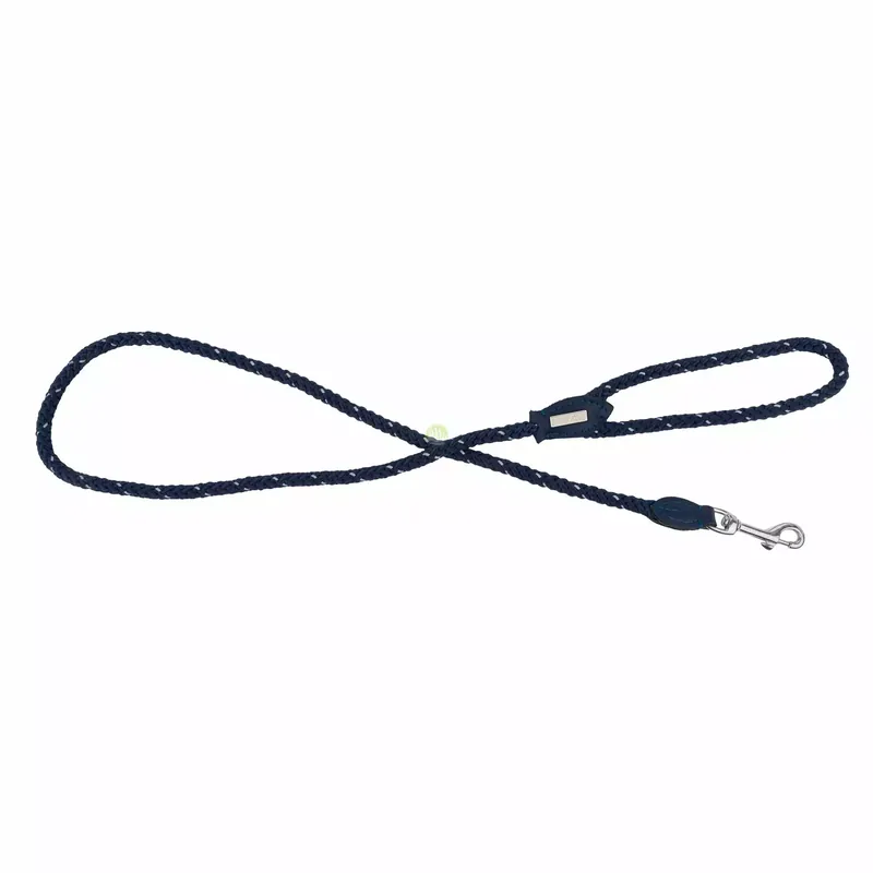 Bestseller Smycz dla psa, Rope, granatowa, sznur odblaskowy, 120cm/6mm
