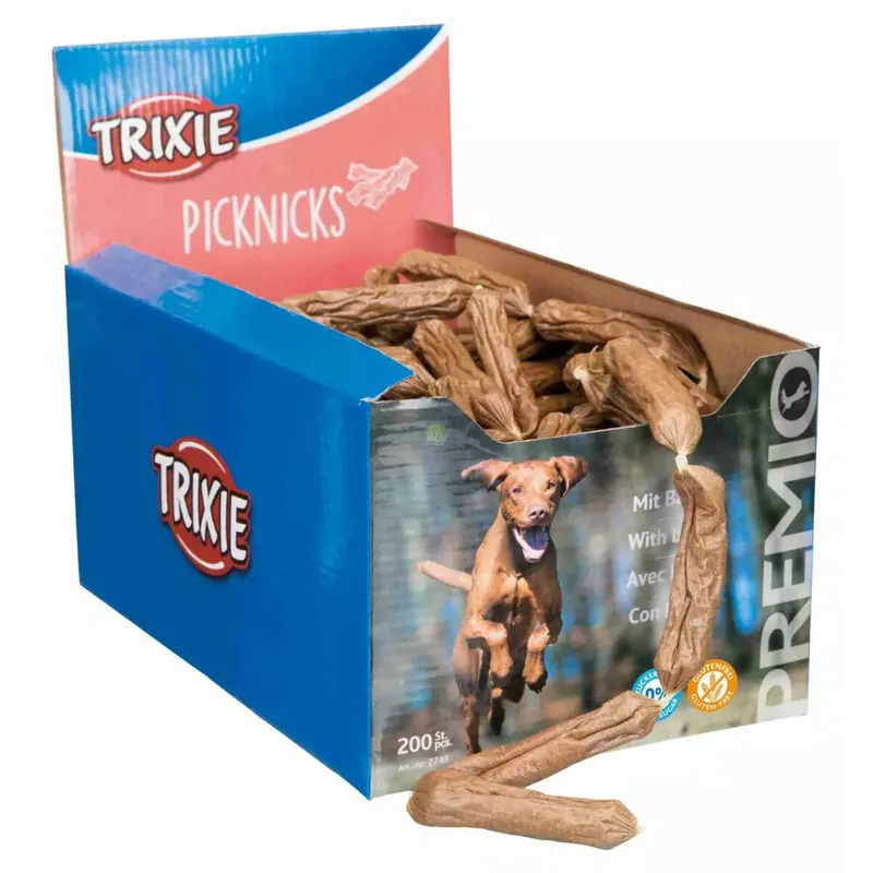 200 kiełbasek Premio Picknicks 8g/szt, bacon Sprawdź teraz
