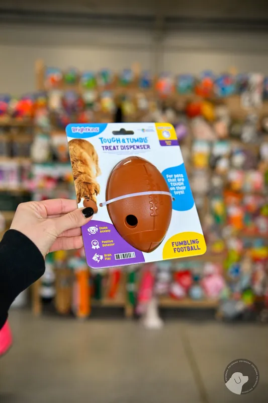 Brightkins Zabawka na przysmaki Football Treat Dispenser PIŁKA FUTBOLOWA Rabat