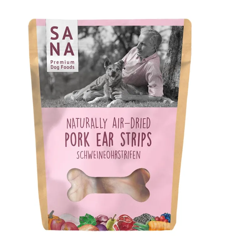 Cena promocyjna SANADOG pork ear strips – paski z ucha wieprzowego 1500 g