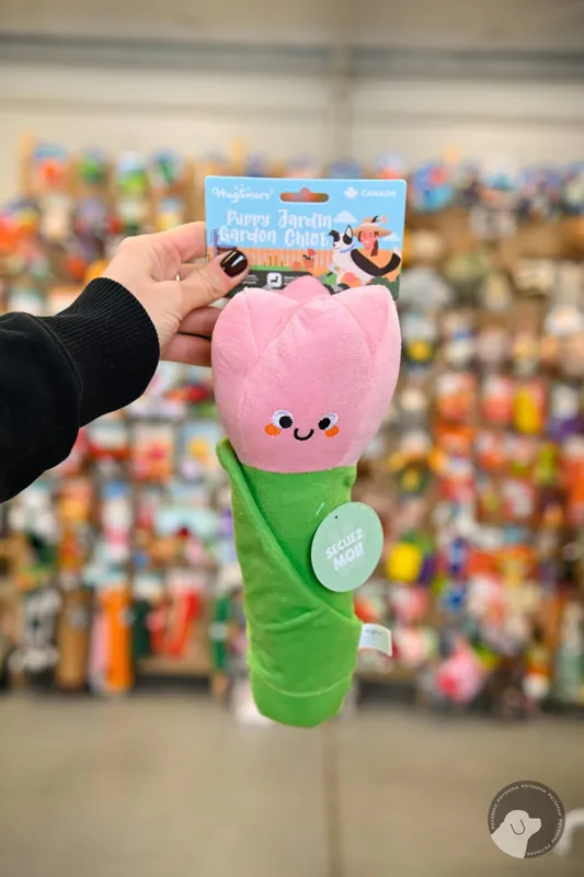 Nowość Hugsmart Puppy Garden – Tulip kwiatek różowy tulipan