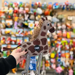 GREEN & WILD’S Gerald the Giraffe zabawka ekologiczna dla psa Hit cenowy
