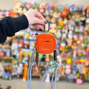Etui na klucze i woreczki Truelove City Break Mini pomarańczowe Zniżka