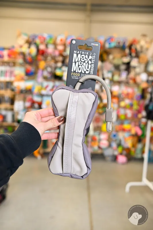 Rabat Max&Molly Food Dummy Matrix 2.0 – wodoodporny aport dla psa w kształcie kości S-L Sand piaskowy