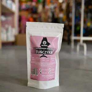Oferta Pan Zwierz Liofilizowane smaczki z tuńczyka 70g.