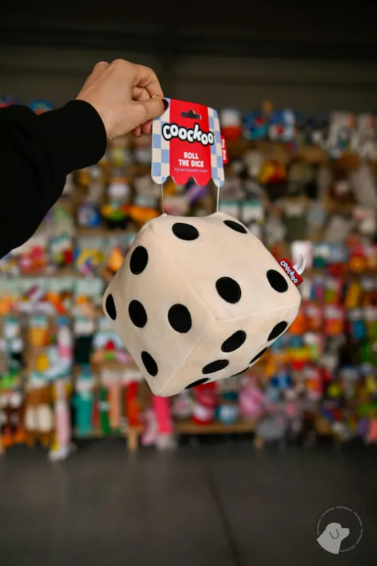 Oferta COOCKOO zabawka pluszowa ROLL THE DICE kostka do gry 16 x 16 x 16 cm
