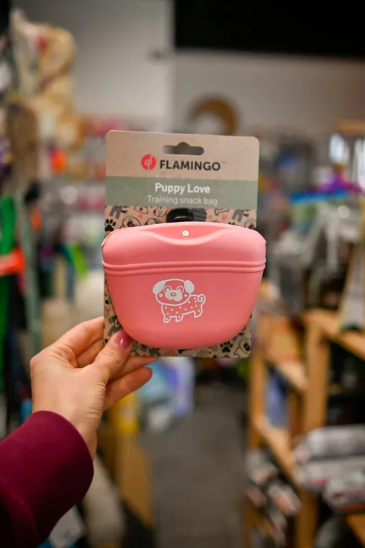 Flamingo Silikonowa saszetka na przysmaki dla szczeniaka Twix Wyprzedaż