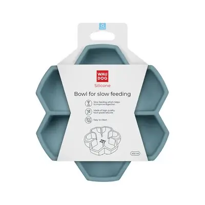 MISKA DO POWOLNEGO KARMIENIA WAUDOG SILICONE, 450 ML SZARA Zamów teraz