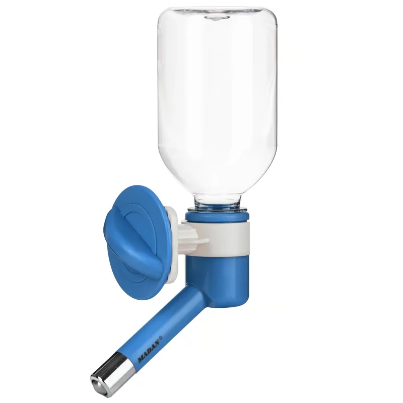 Madan Water Adapter With Bottle 330ml – automatyczne poidło dla psa, z butelką – Niebieski Rabat