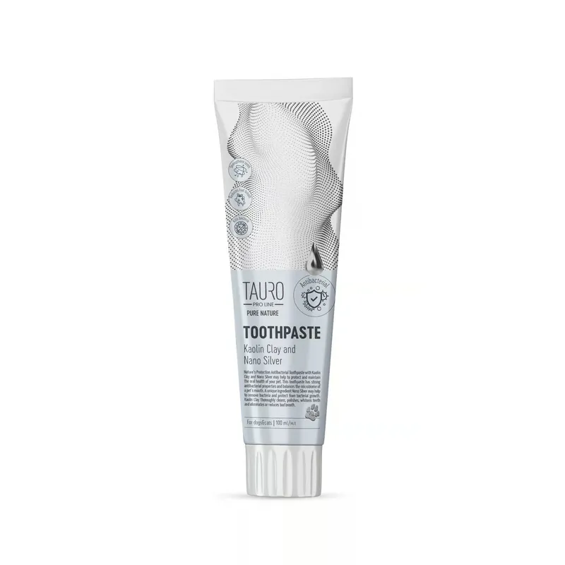 Oferta Tauro Pro Line Pure Nature Pasta do zębów z kaolinem i nanocząsteczkami srebra 100ml