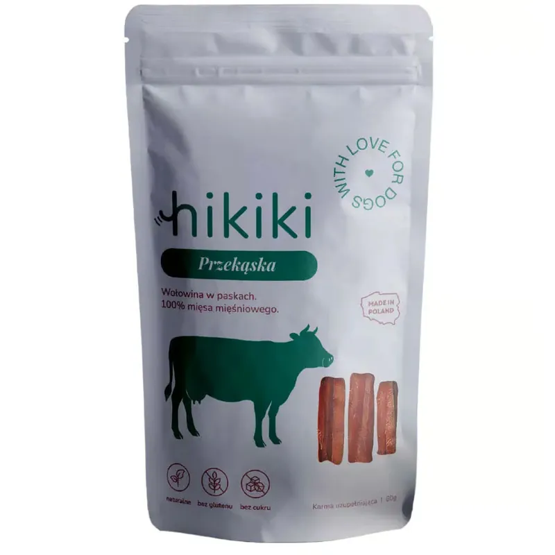 hikiki – Wołowina z mięsa mięśniowego w paskach 80 g Kup teraz