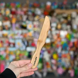 Artero Rotating Double Pin Comb Nature Collection – bambusowy grzebień dla psa, kota długowłosego, z obrotowymi pinami Zamów teraz