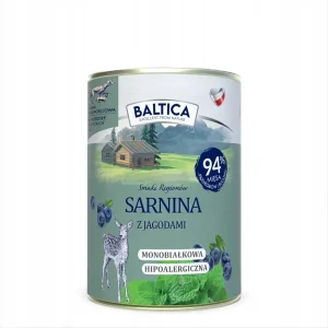 Baltica – sarnina z jagodami 400g karma mokra Oferta czasowa