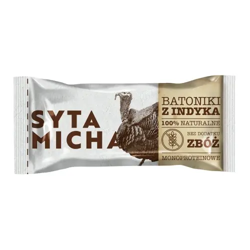 Obniżka ceny SYTA MICHA BATONIK Z INDYKA DLA PSA