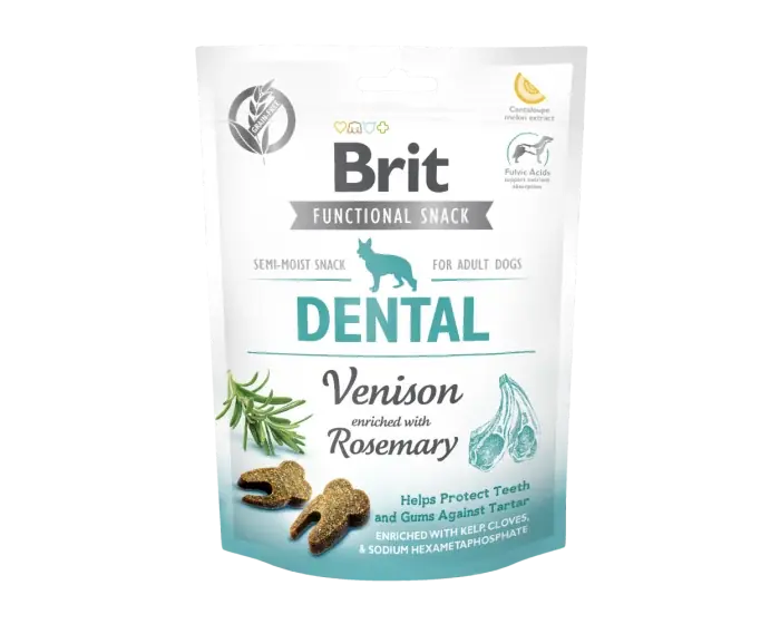 BRIT CARE DOG FUNCTIONAL SNACK DENTAL VENISON 150g Kup online
