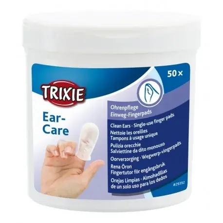 TRIXIE Chusteczki na palec do psich uszu 50 sztuk Promocja
