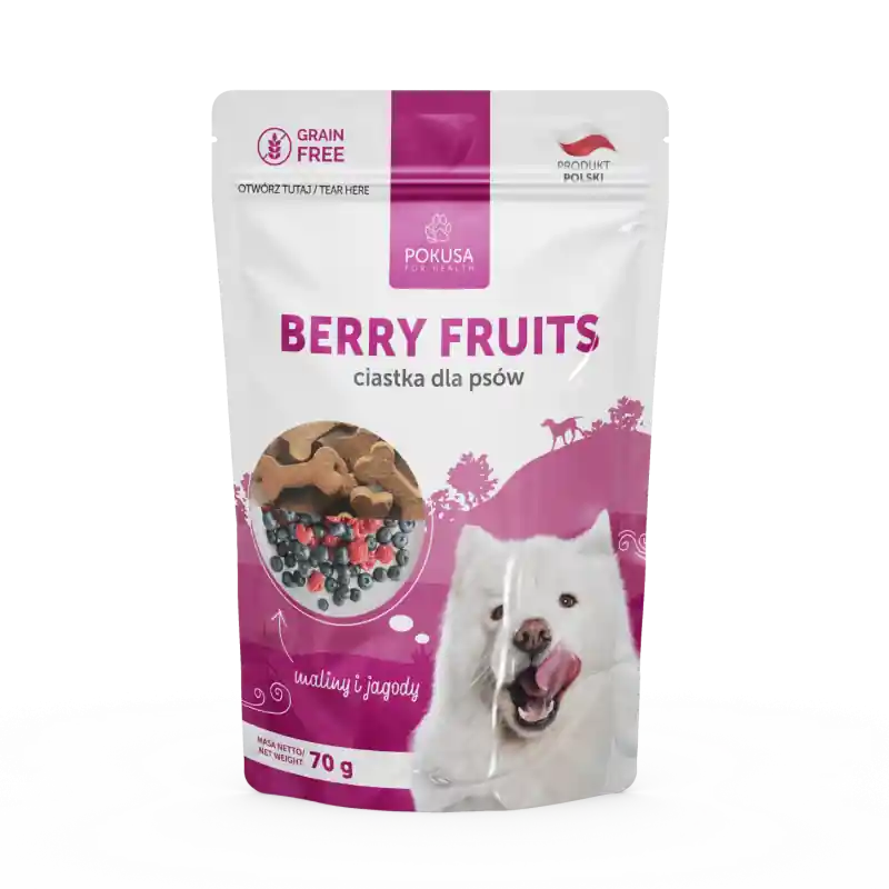 Bestseller POKUSA PREMIUM SELECTION BERRY FRUITS smakołyki z owoców leśnych i ziół