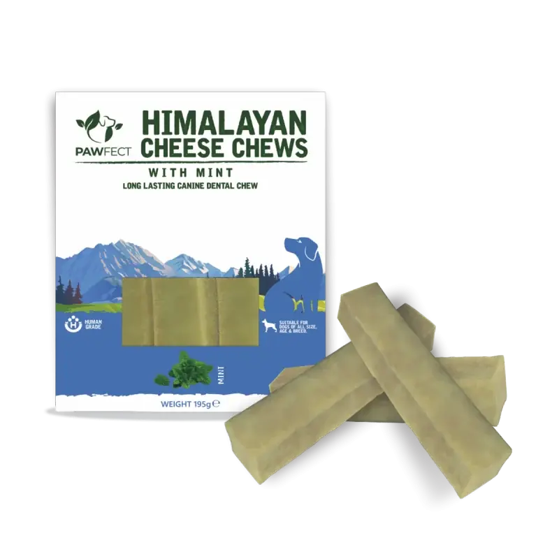 PAWFECT Himalayan Cheese Chews MINT – ser himalajski z miętą 3 szt. 195g Super okazja