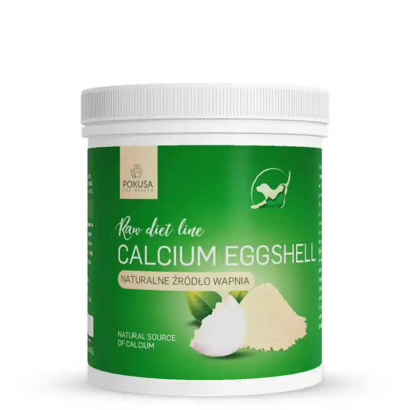 Bezpieczne zakupy POKUSA RAWDIETLINE skorupy jaj (calcium eggshell) 500 g
