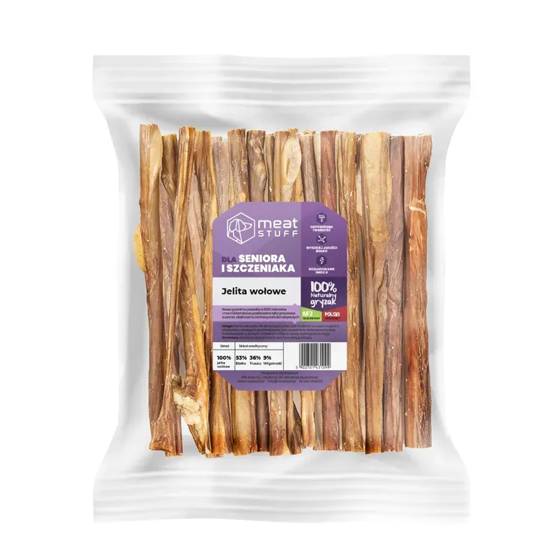 MEATSTUFF JELITA WOŁOWE 250 g Tylko dziś