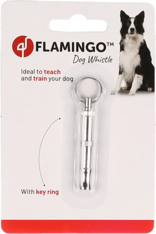 FLAMINGO metalowy gwizdek do treningu psa Bestseller