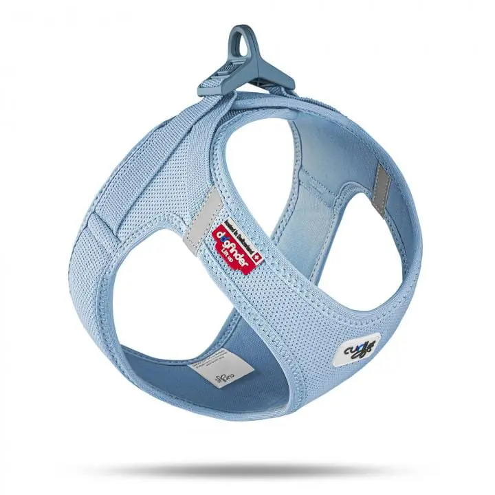 Darmowy zwrot CURLI SZELKI DLA PSA CLASP AIR MESH BŁĘKITNE 2XS