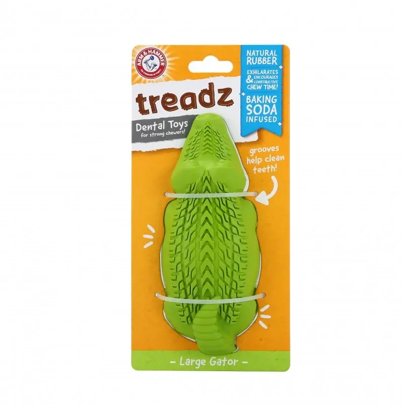 Arm & Hammer SUPER TREADZ GATOR LARGE – krokodyl do wypełnienia pastą Tylko do końca tygodnia