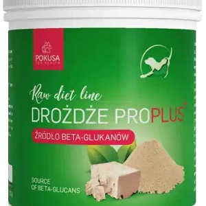 Zniżka Pokusa RawDietLine Drożdże ProPlus dla psa i kota op. 1kg