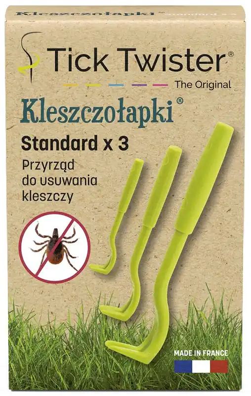 Portica Tick Twister Kleszczołapki dla psa, kota i właściciela op. 3szt. Popularny