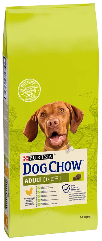 Nie przegap Purina Dog Chow Adult Chicken Sucha Karma dla psa op. 14kg