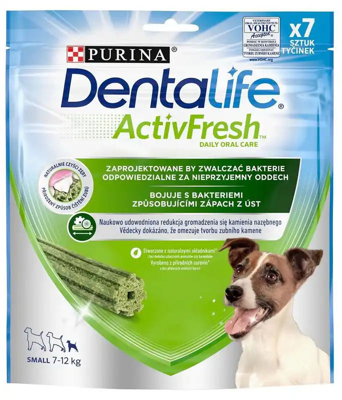 Purina Przysmak Dentalife ActivFresh dla psa rozm. S op. 7szt Wysoka jakość