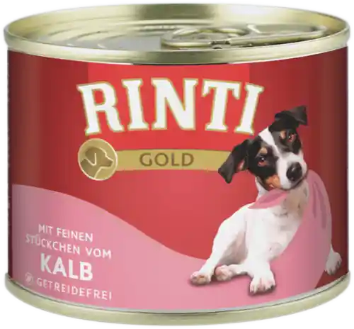 Rinti Gold Cielęcina (mit kalb) Mokra Karma dla psa op. 185g Nowy