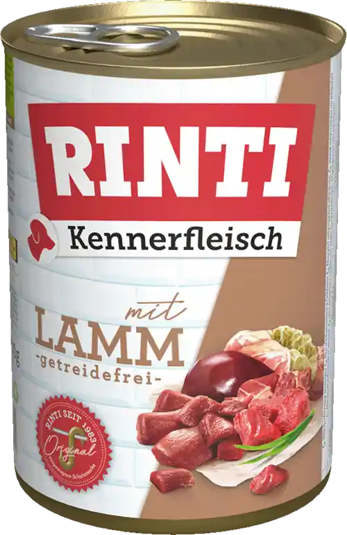 Rinti Kennerfleisch Jagnięcina (mit lamm) Mokra Karma dla psa op. 400g Super okazja